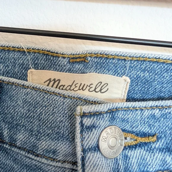 Madewell The Perfect Vintage Straight Crop Jean Size 28 - Picture 8 of 11